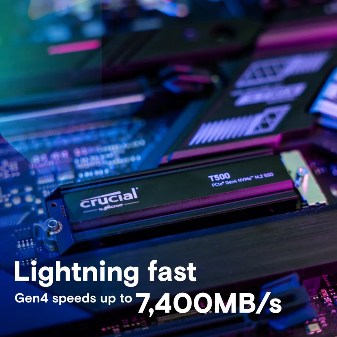Crucial T500 4TB M.2 Gen4 SSD