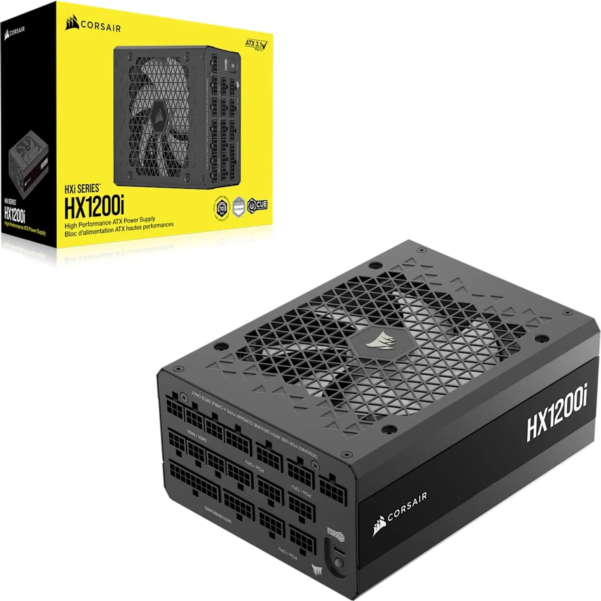Corsair HX1200 Voeding - 1200W - ATX - Zwart - afbeelding 6 van 6