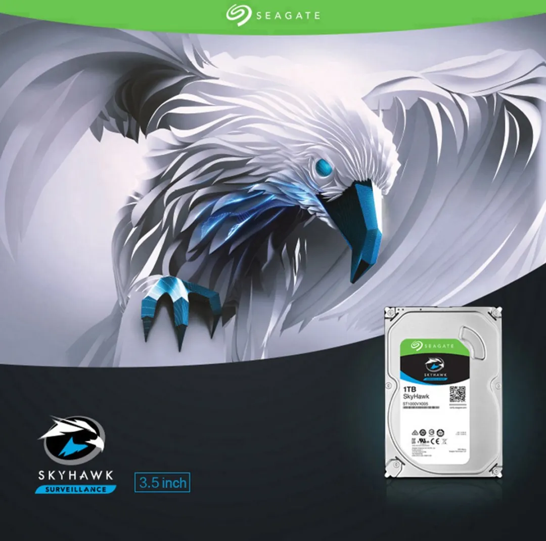 Seagate Skyhawk ST1000VX005 Interne Harde Schijf 1TB - afbeelding 2 van 4