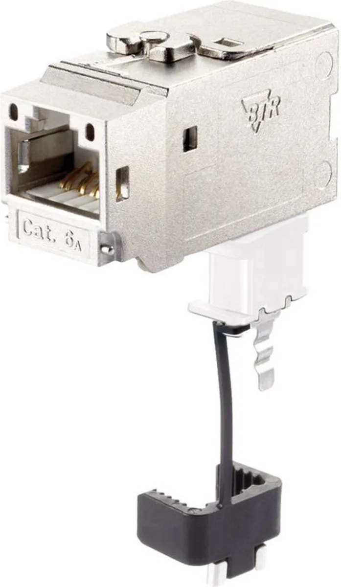 Metz Connect 130B22-E RJ45-inbouwmodule CAT 6A - 1 Stuk