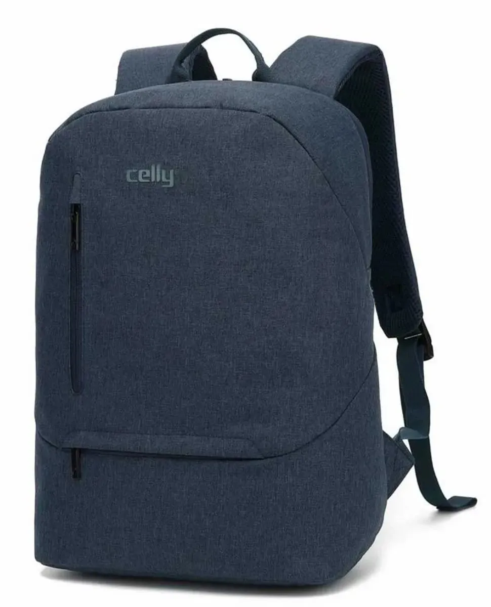Celly DAYPACKBL Rugzak 15 inch - 3 Vakken - Zwart
