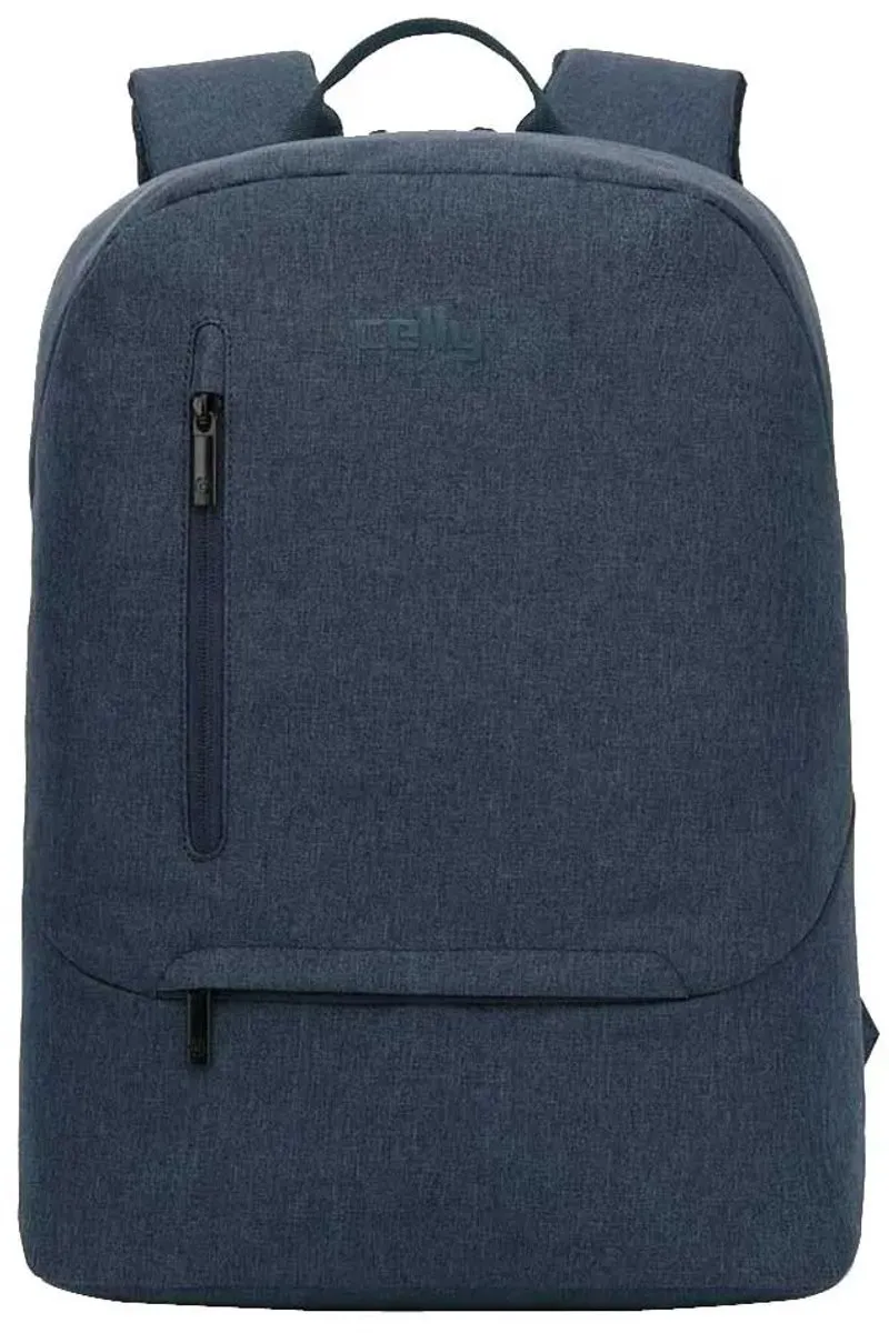 Celly DAYPACKBL Rugzak 15 inch - 3 Vakken - Zwart