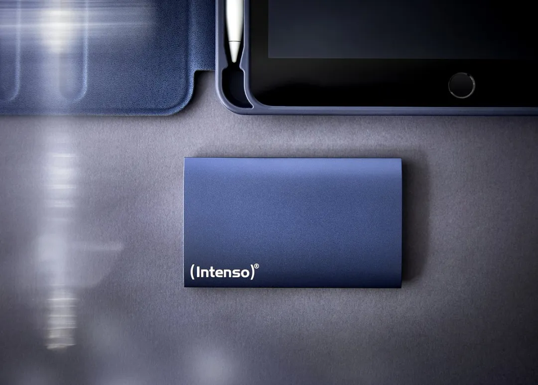 Intenso External SSD Premium 500GB - 320MB/s - Blauw