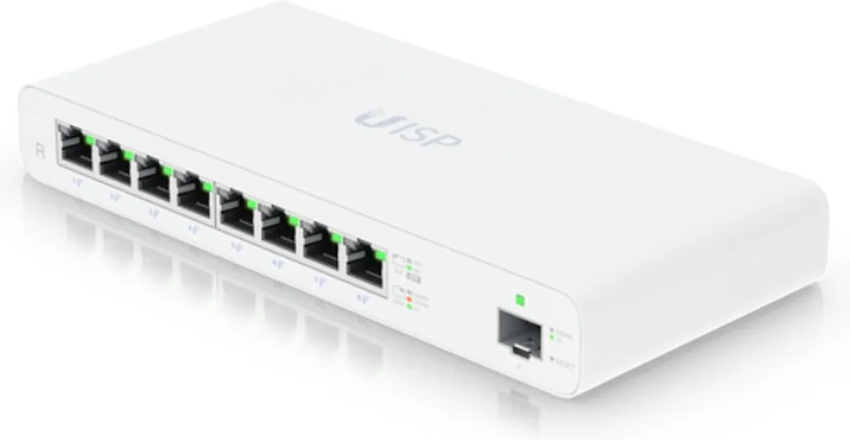 Ubiquiti UISP-R Router 8x Gigabit Wit