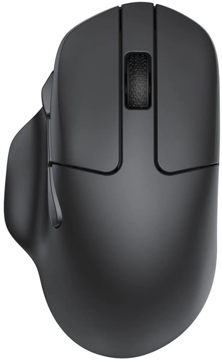 Keychron M7-A1 Ambidextrous Bluetooth Muis - 26000 DPI - Zwart