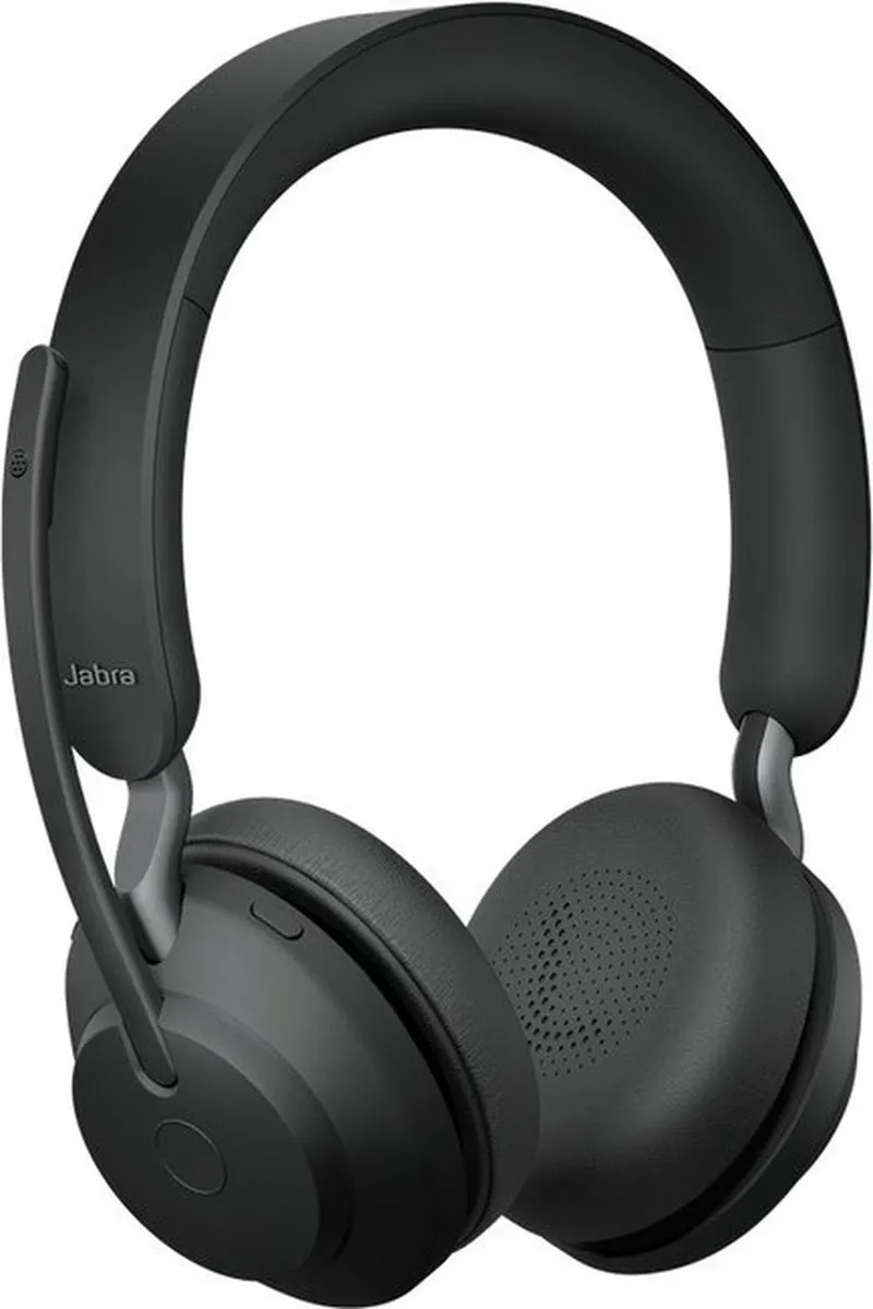 Jabra Evolve2 65 UC Bluetooth Headset - USB-A - Zwart