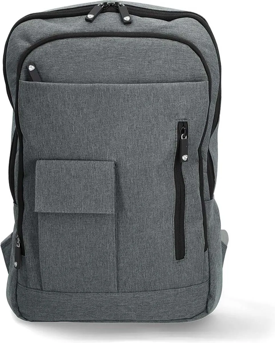 Nedis NBBK15150BK Notebookrugzak 16" - 10 Compartimenten - Zwart