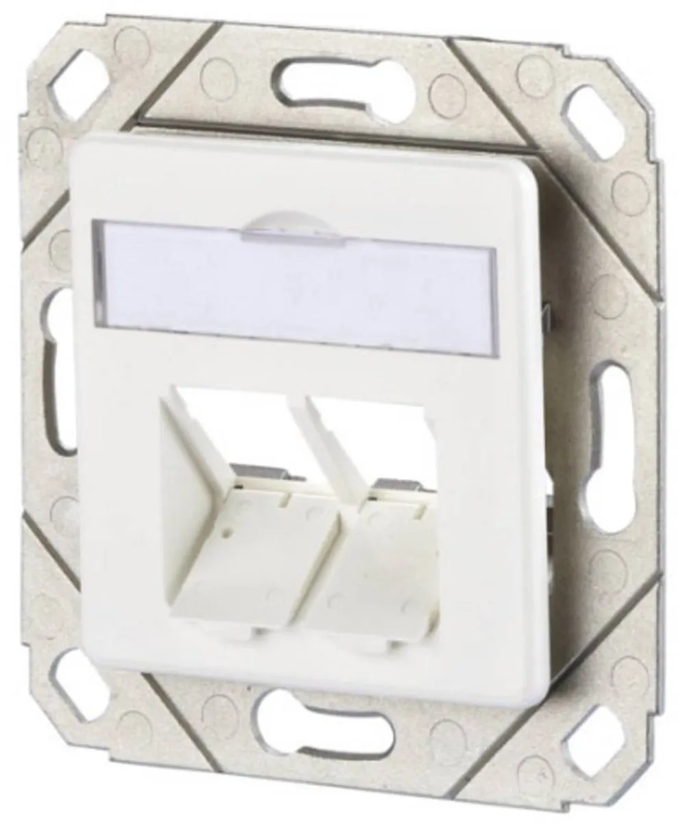 Metz Connect 130B20D21102KE Netwerkdoos Inbouw