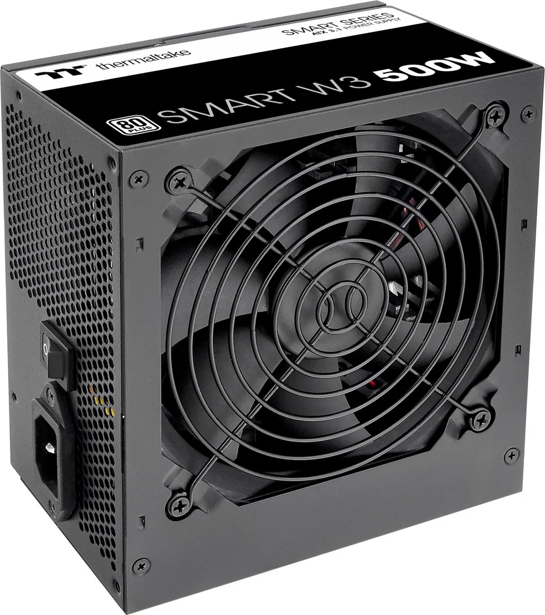 Thermaltake Smart W3 PS-SPW-0500NNFAWE-1 500W - ATX12V 3.1 - Zwart