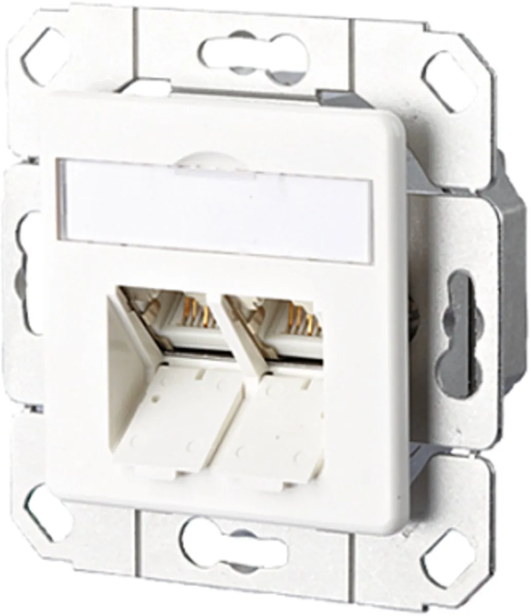 Metz Connect 1307381102-I Netwerkdoos Inbouw CAT 6