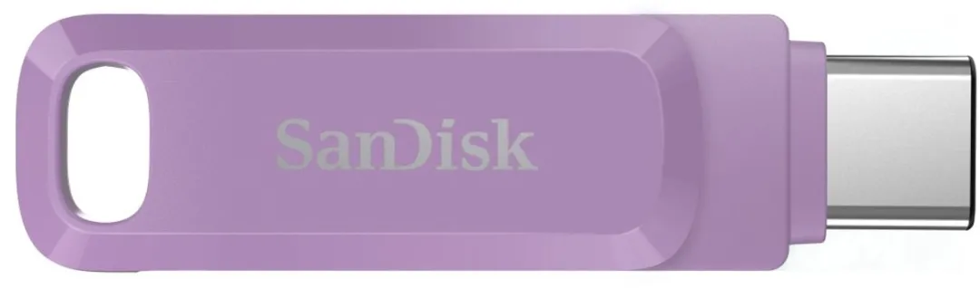 SanDisk Ultra Dual Drive Go 256GB - Type-C - Lavendel