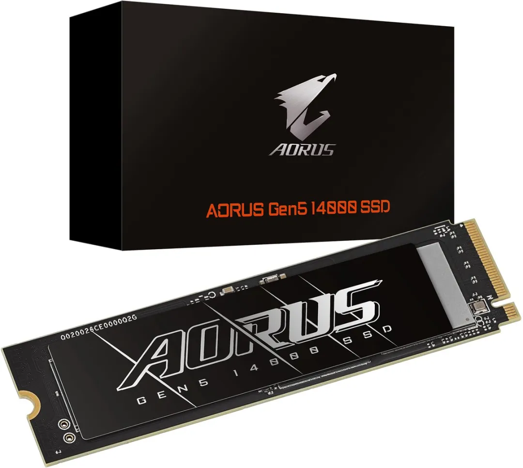 Gigabyte AORUS Gen5 14000 AG514K4TB SSD - 4TB