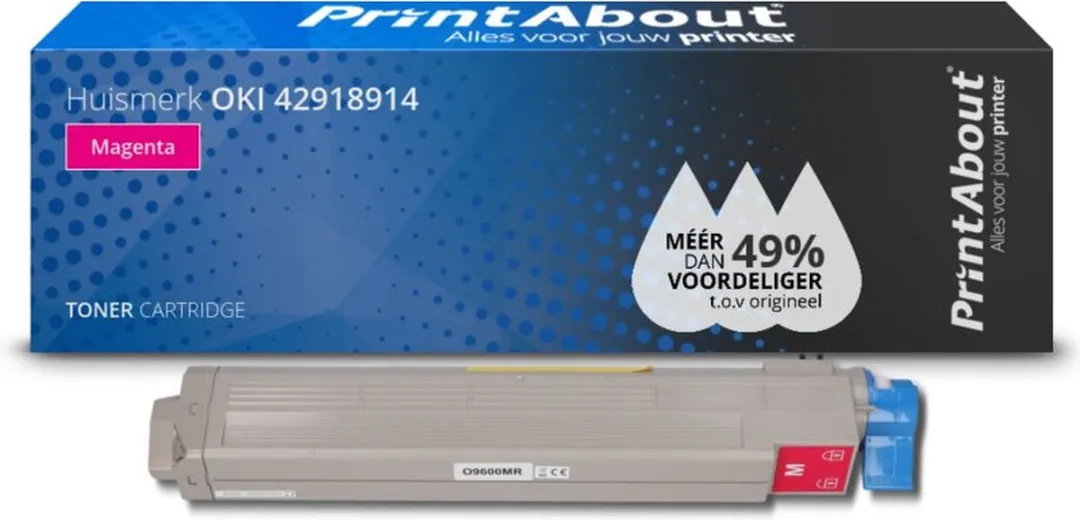 PrintAbout OKI 42918914-PA Toner - Magenta