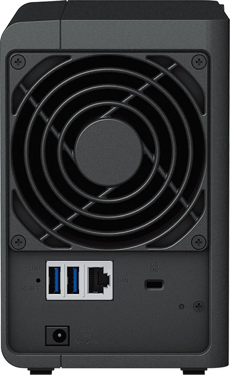 Synology DS223 NAS - 4TB (2x 2TB) - 20 IP-camera licenties