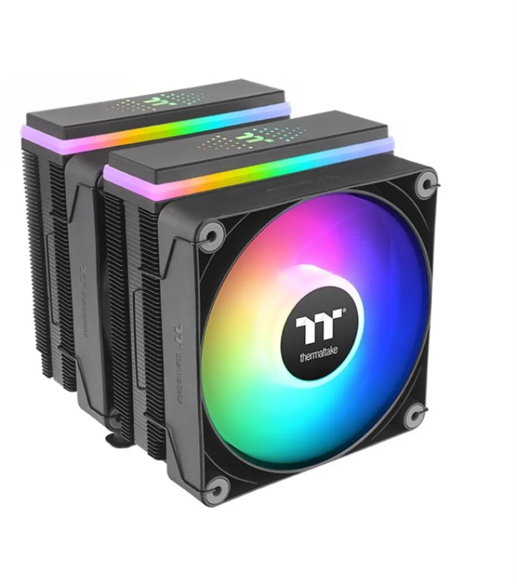 Thermaltake Astria 600 Boxventilator 12cm - 2 Stuks - Zwart