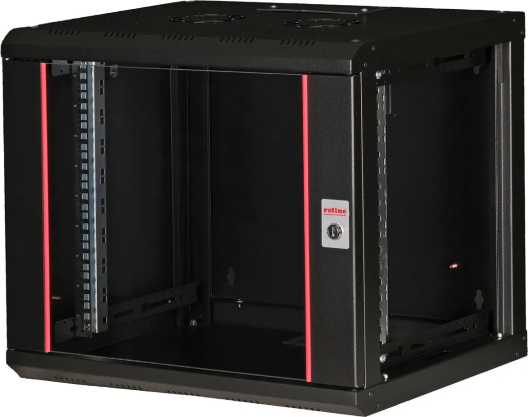 Roline 19-inch Wandbehuizing Pro 9U 600x450mm - Zwart - afbeelding 6 van 6
