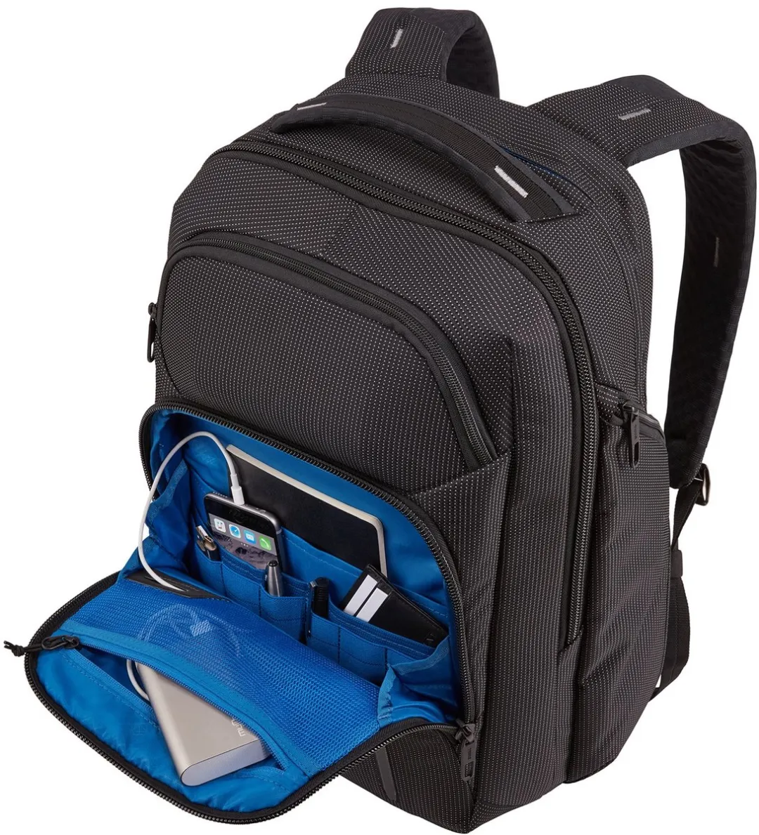 Thule Crossover 2 Backpack 30L - 15 inch - 9 Vakken - Black - afbeelding 6 van 6
