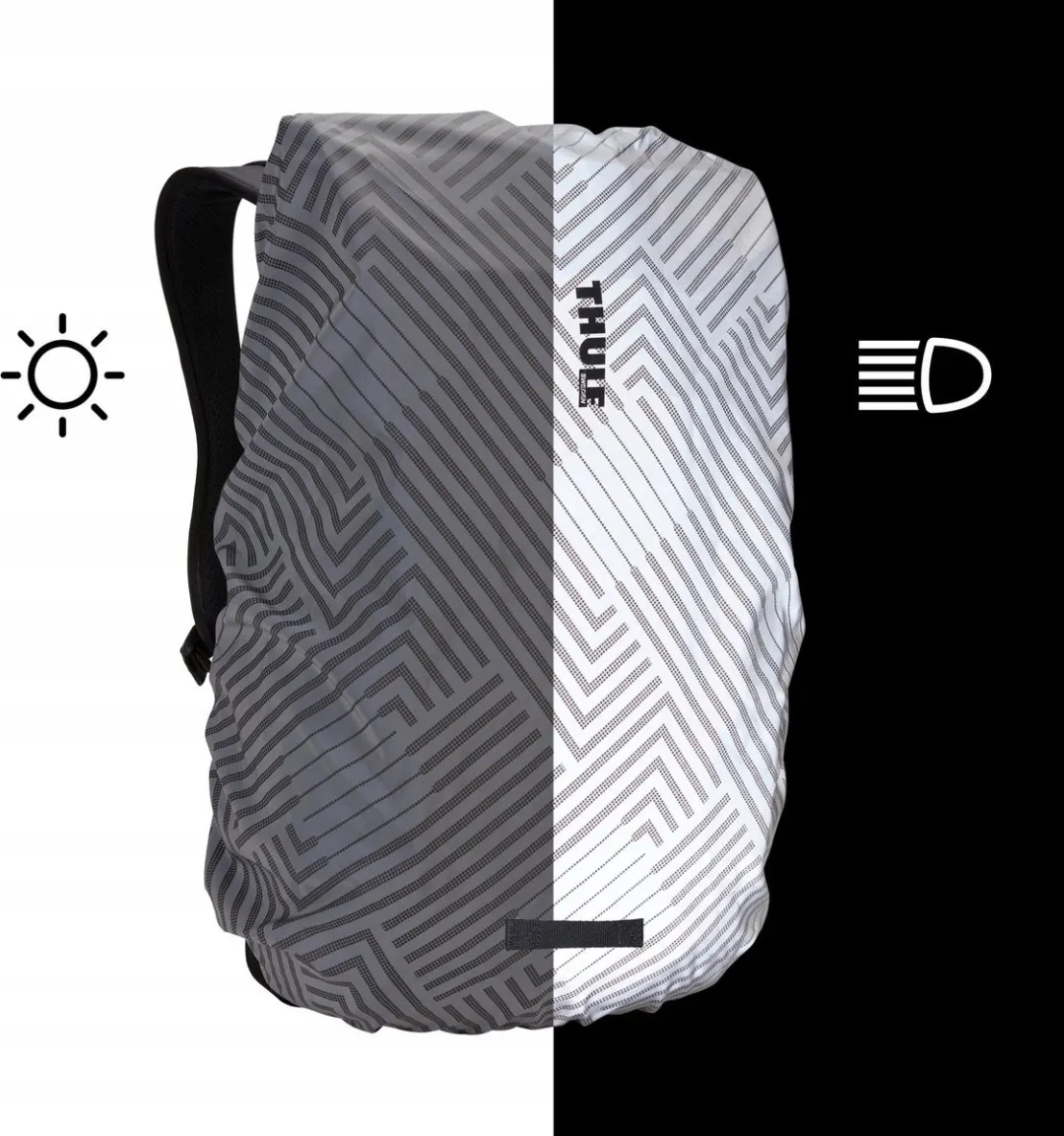 Thule Paramount Regenhoes 30L - Zilver