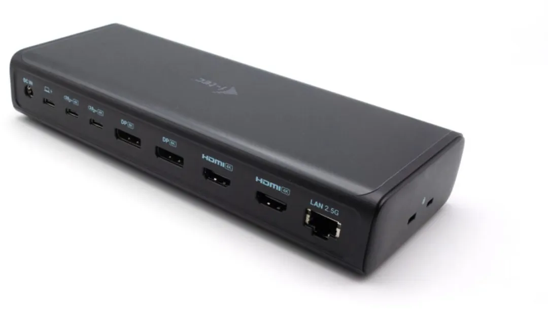 I-tec CA6MONITORDOCKPDIT Laptop Dock - USB-C 3.2 Gen 1 - Zwart