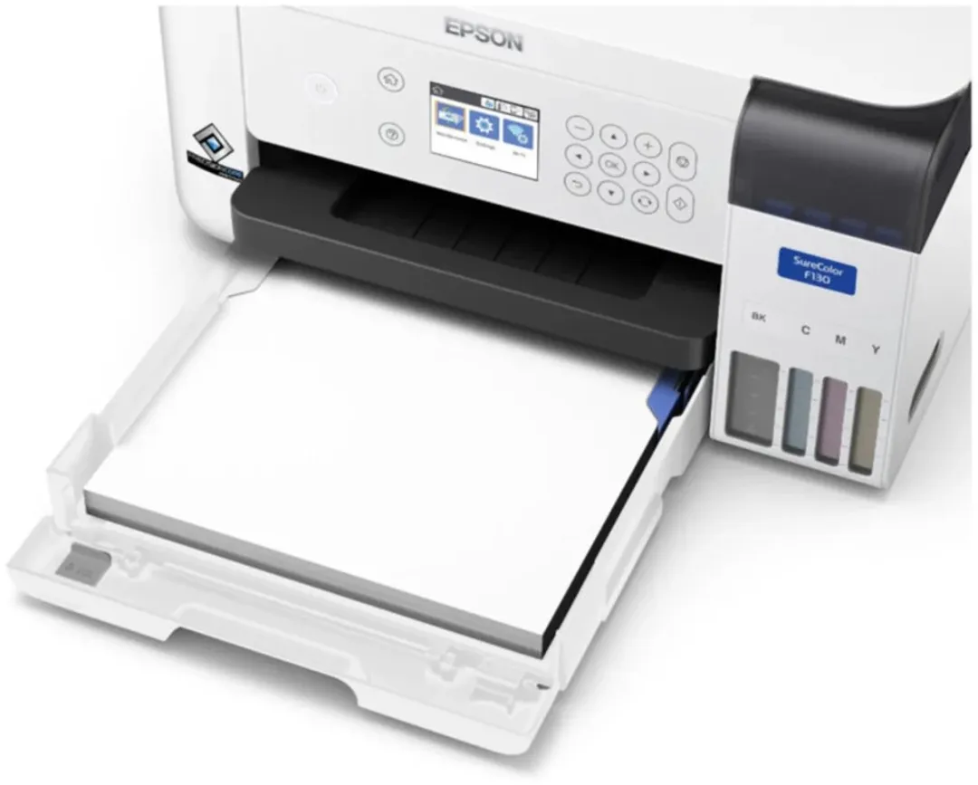 Epson SureColor SC-F100 Sublimatieprinter Wit - 4 Kleuren