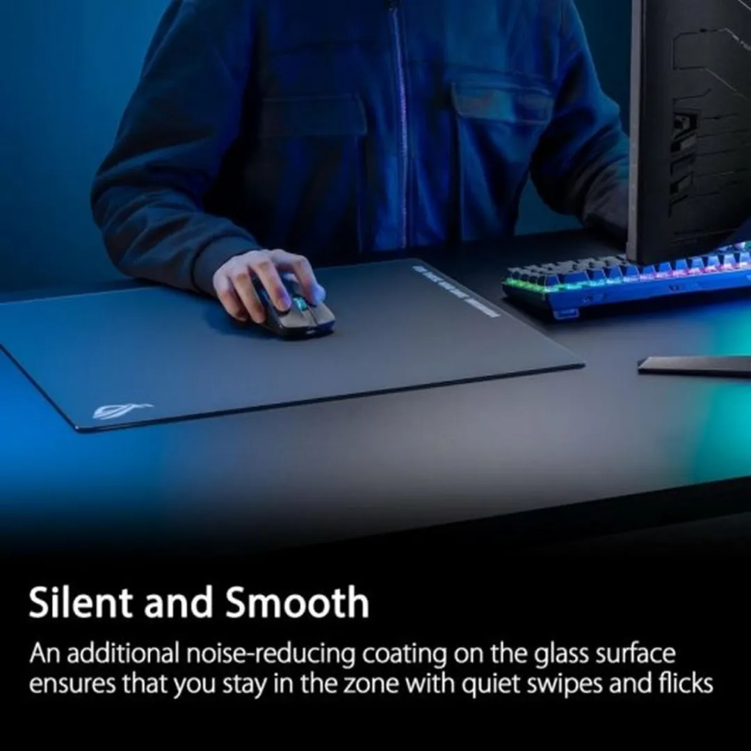 ASUS ROG Moonstone Ace L Muismat - Zwart