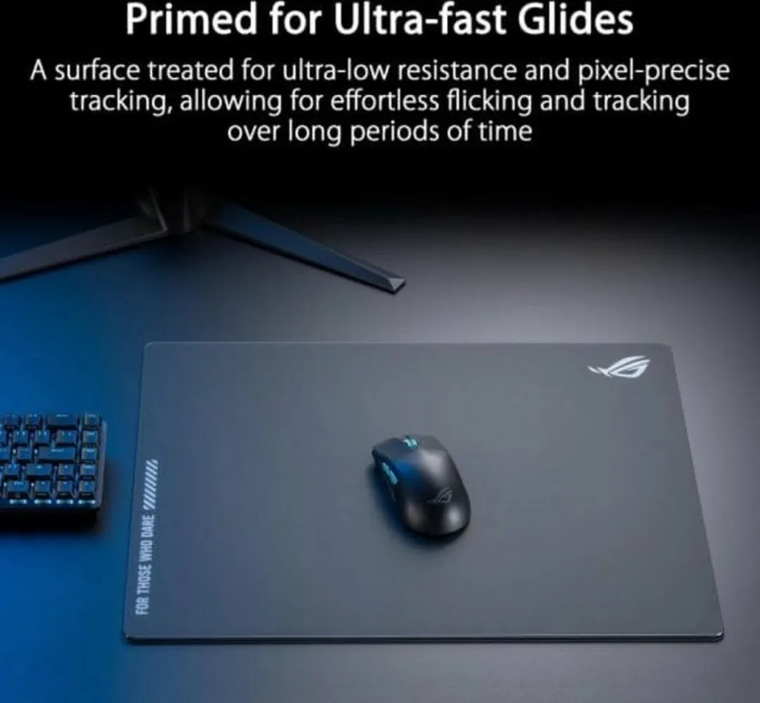 ASUS ROG Moonstone Ace L Muismat - Zwart