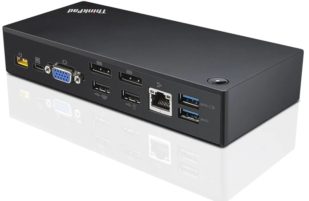 Lenovo ThinkPad 40A90090SA USB-C Adapter - Zwart - afbeelding 3 van 3