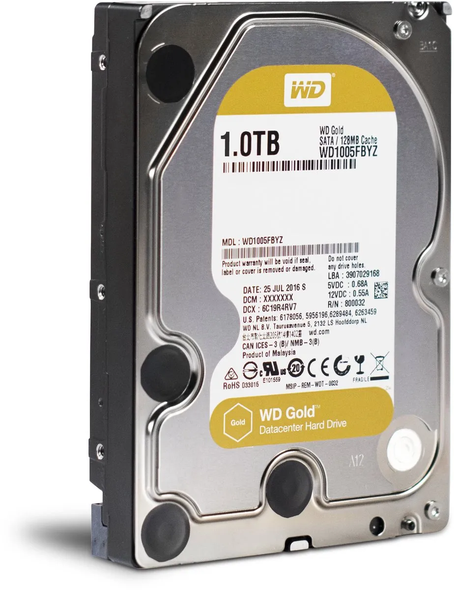 Western Digital WD1005FBYZ 3.5" HDD 1TB - 7200 RPM - afbeelding 3 van 6