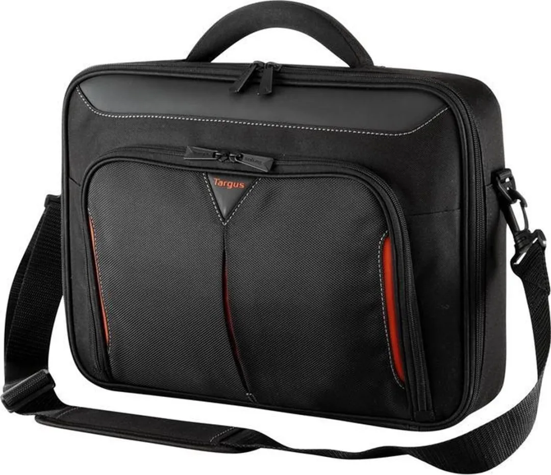 Targus Classic+ Laptoptas 17-18 Inch - Zwart/Rood