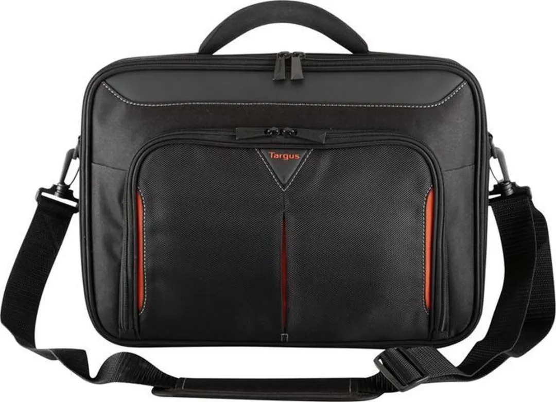 Targus Classic+ Laptoptas 17-18 Inch - Zwart/Rood