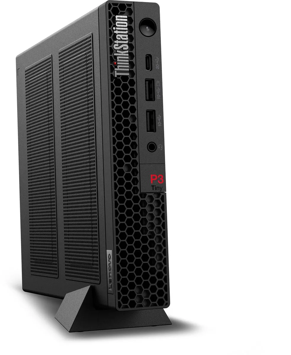 Lenovo ThinkStation P3 Tiny Gen 2 - 512GB SSD - 230W - afbeelding 6 van 6