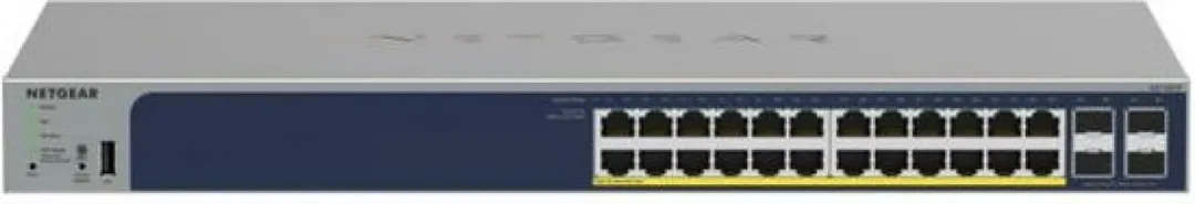 NETGEAR GS752TPP - Netwerk Switch - Smart Managed - 1 Gbps - PoE Switch - 48 poorten