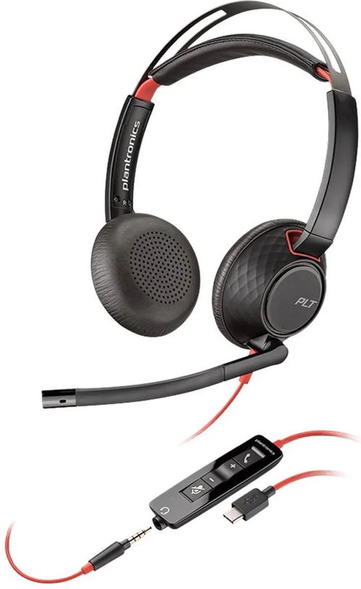 Poly 207586-201 Headphones - Zwart