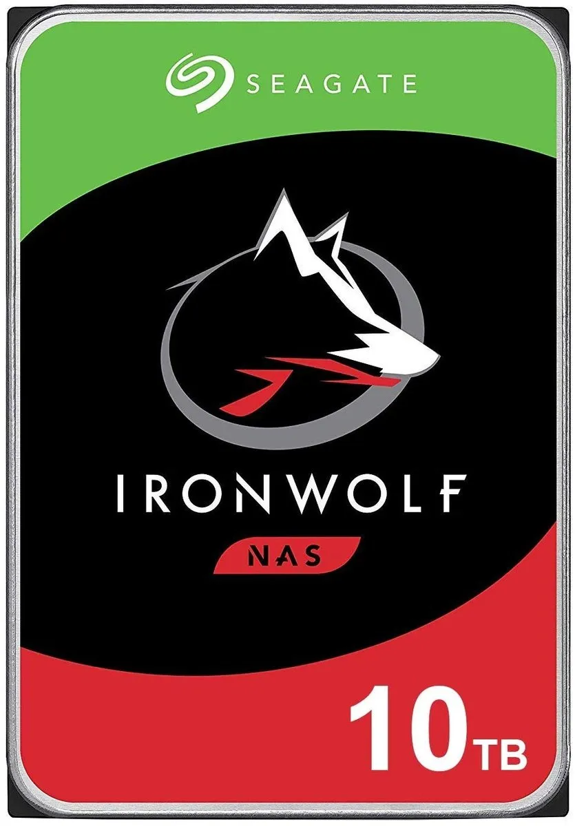 Seagate IronWolf ST10000VN0008 NAS Harde Schijf 10TB