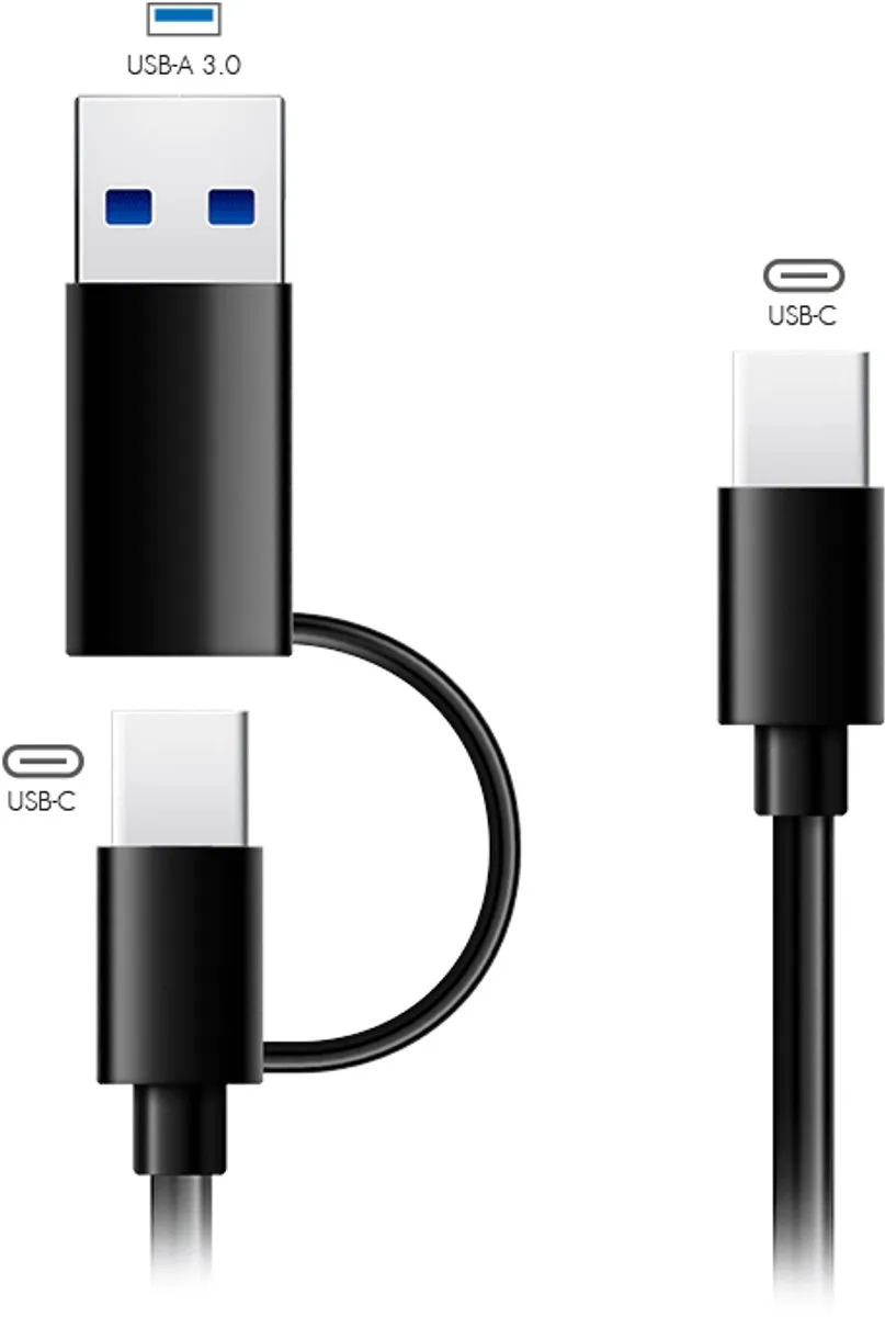 Logilink UA0439 M.2 SSD Behuizing - USB-C - Zilver
