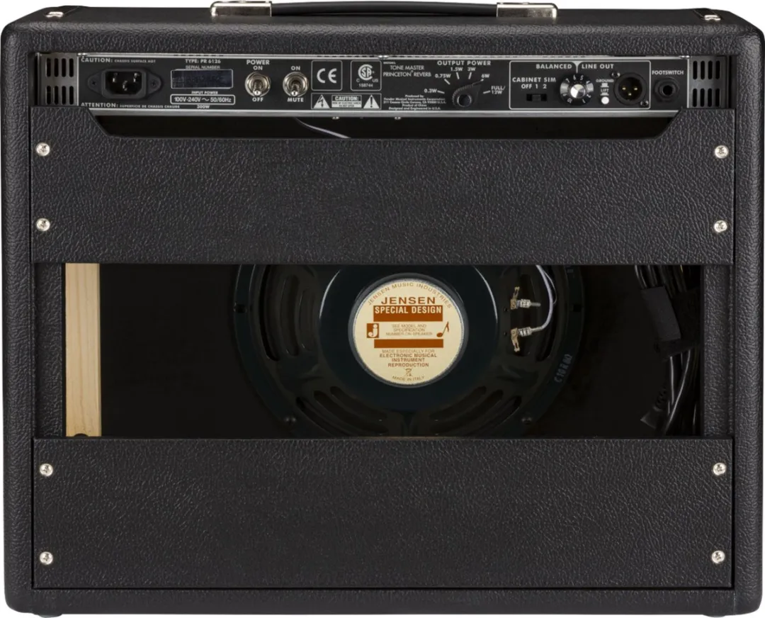 Fender Tone Master Princeton Reverb Gitaarversterker - Zwart