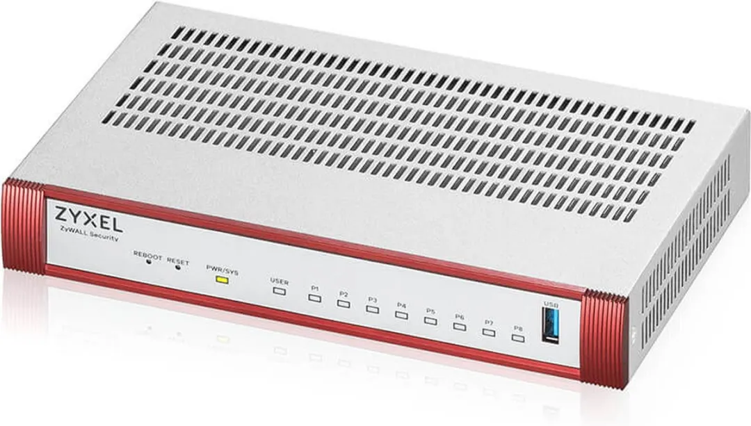 Zyxel USG FLEX 100H Firewall - 3 Gbit/s - Wit