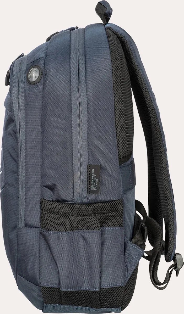Tucano Lato 16" Rugzak - 3 Vakken - Blauw - afbeelding 6 van 6