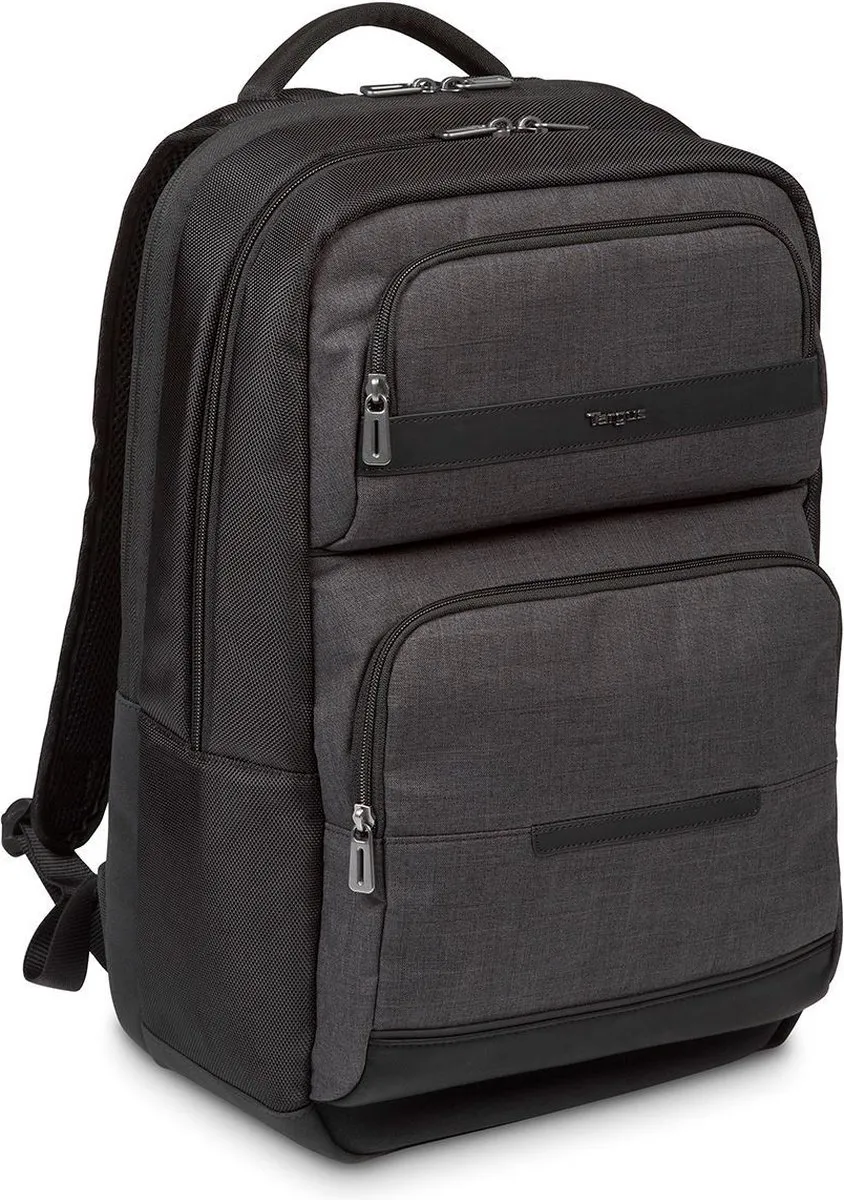 Targus CitySmart TSB912EU Rugzak 15,6" - 3 Vakken - Zwart/Grijs