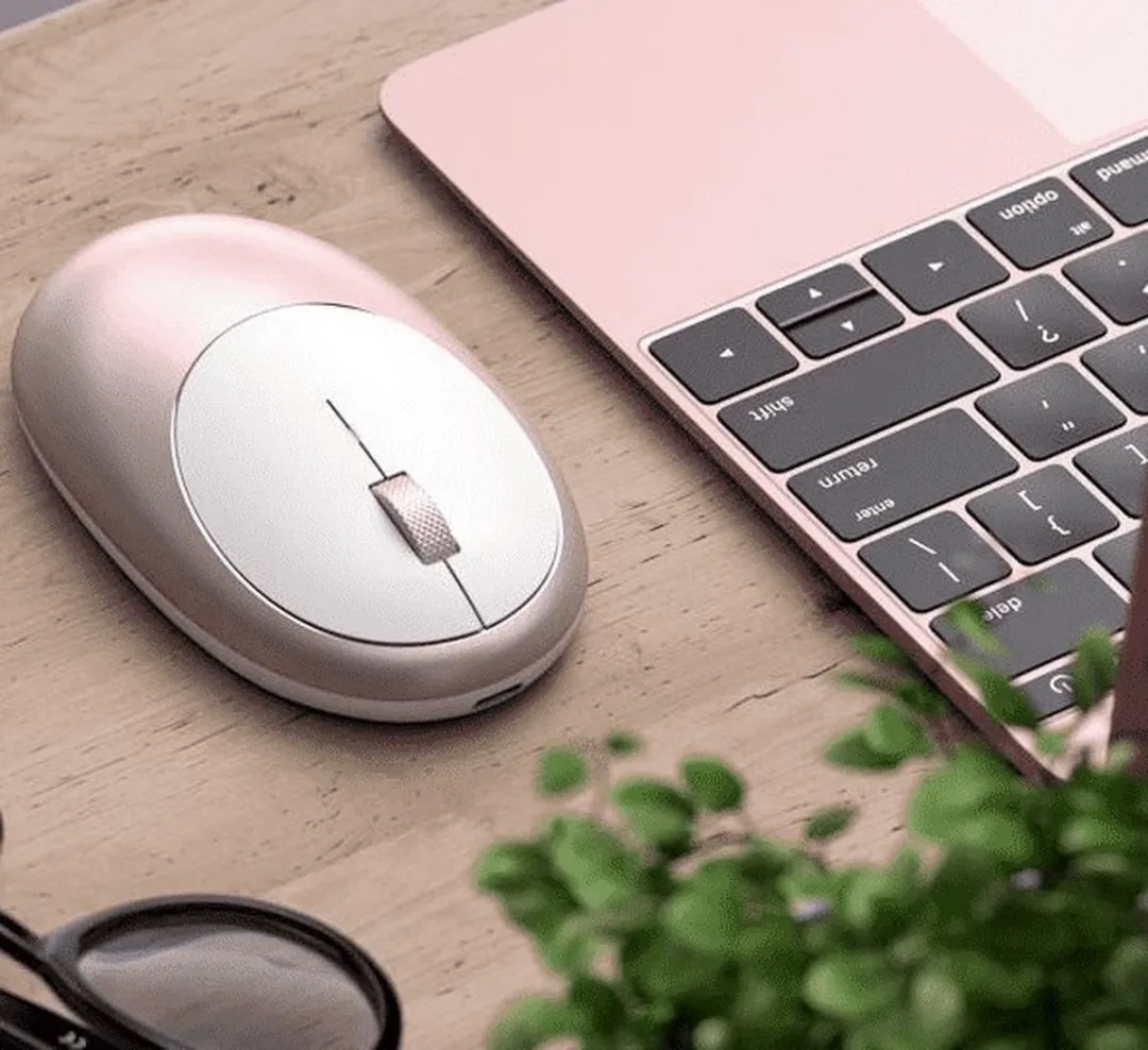 Satechi M1 SA-ST-ABTCMR Bluetooth Muis - Roze - afbeelding 3 van 6