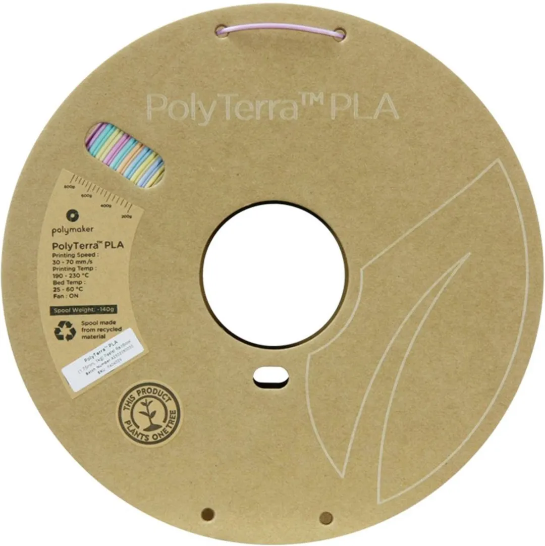 Polymaker PA04029 Gradient PLA Filament 1.75mm 1000g - Meerkleurig