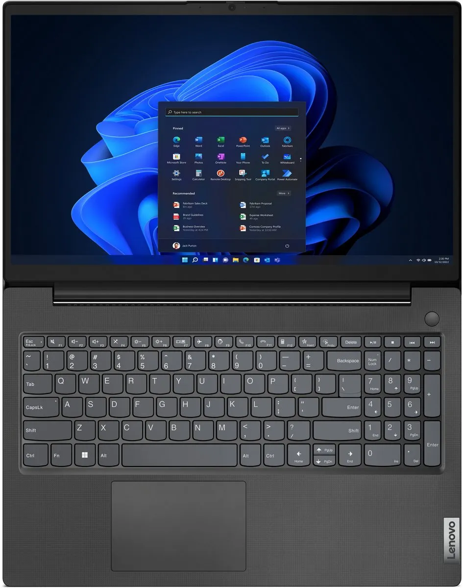 Lenovo V15 G4 AMN Laptop - AMD Ryzen 5 7520U - 16GB 512GB SSD - 15,6" Full HD - Zwart - afbeelding 6 van 6
