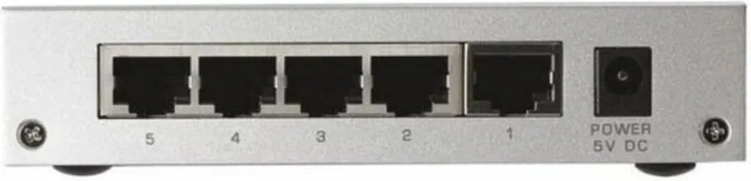 Zyxel GS105BV3 5-Port Gigabit Switch - Wit