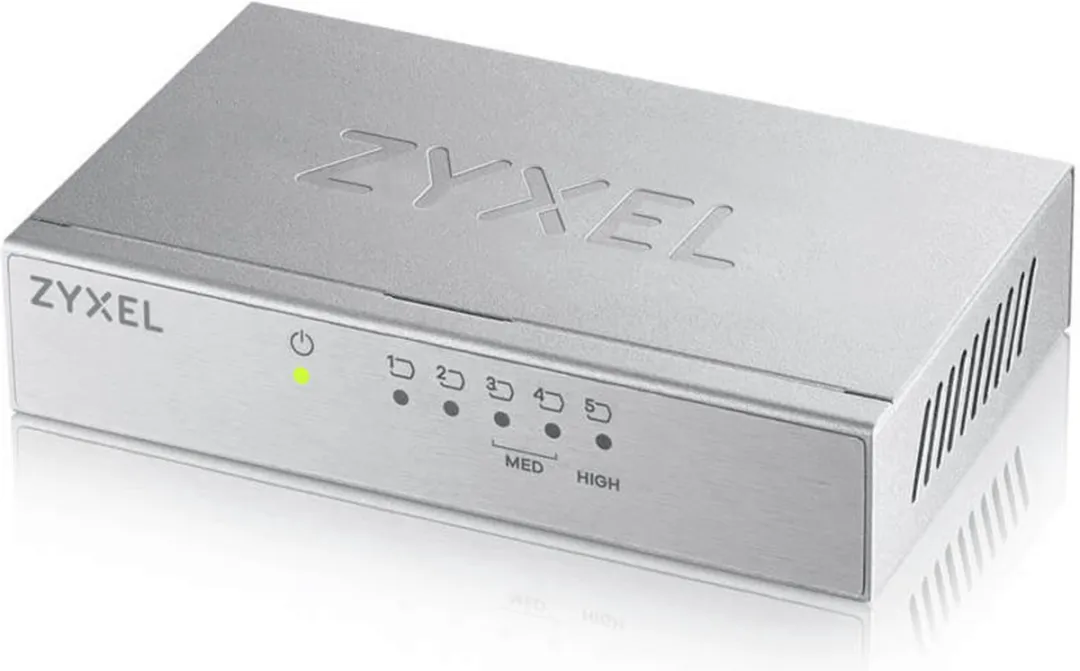 Zyxel GS105BV3 5-Port Gigabit Switch - Wit - afbeelding 6 van 6