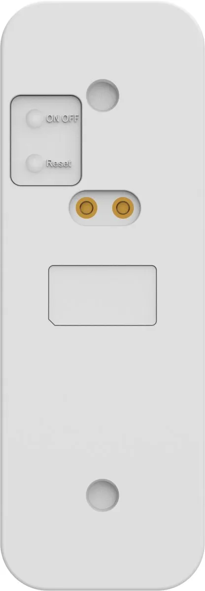 Trust Draadloze Video Deurbel - DOORCAM-3000 - Accu oplaadbaar met USB-C - 2K 3MP - Geen Abonnementskosten - inclusief Chime - Deurbel met Camera - Wit