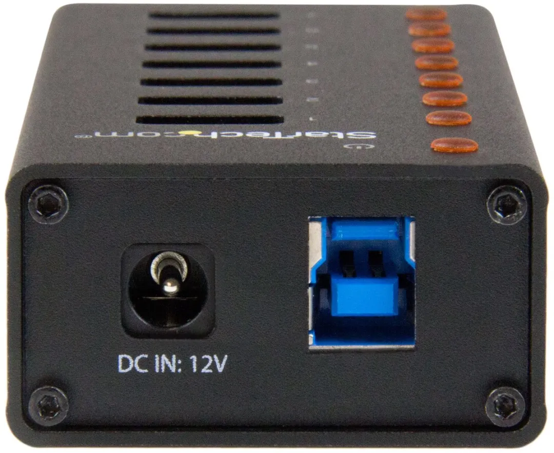 Startech ST7300U3M USB 3.0 Hub 7 Poorten - Zwart