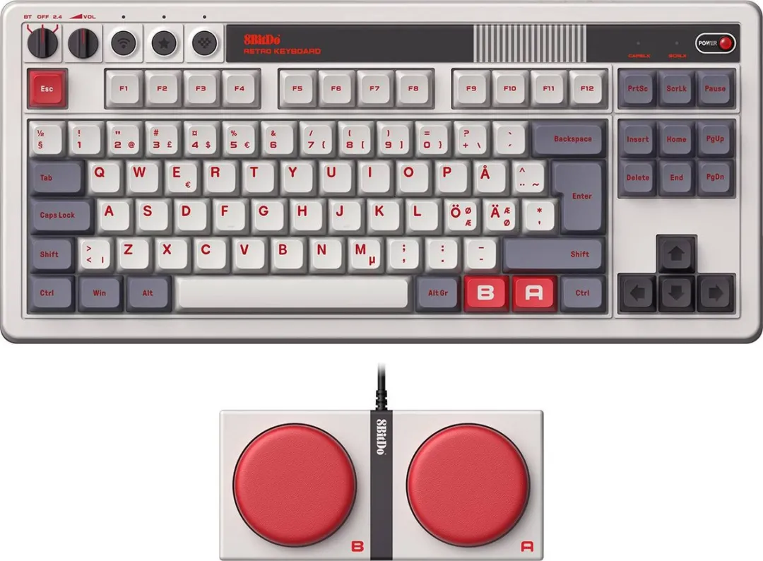 8BitDo Mechanical Keyboard N Ed. ISO (NORD)