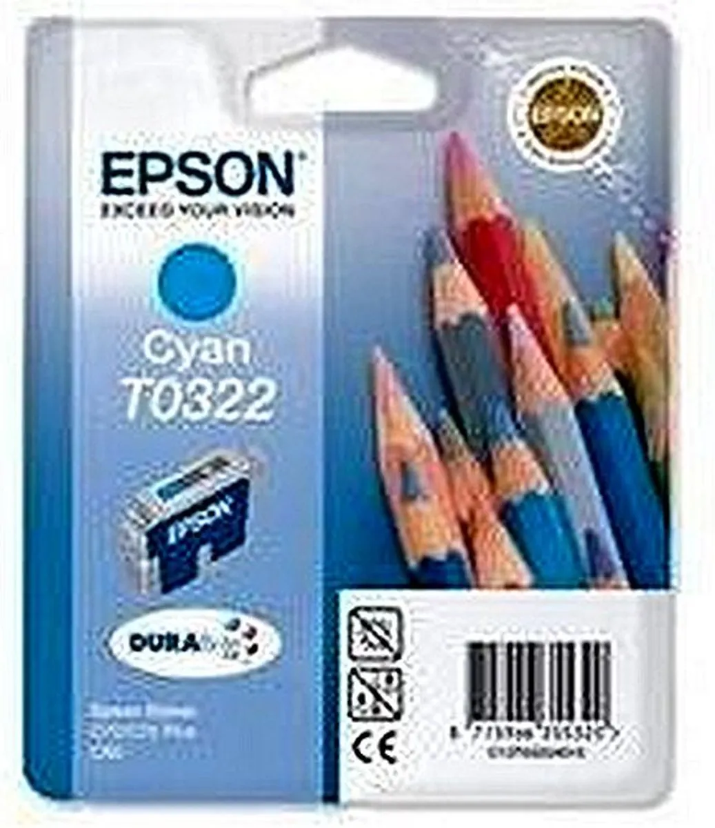 Epson T032 Cyaan Inktcartridge