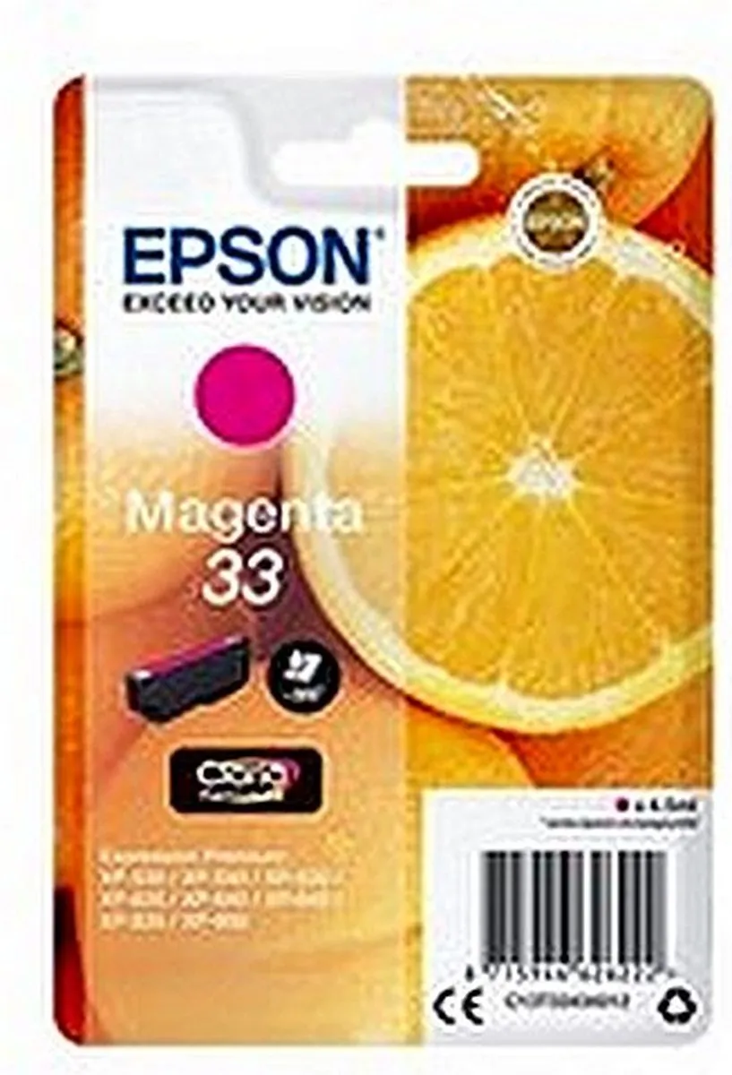 Epson Claria Premium Magenta C13T33434010 - 300 pagina's