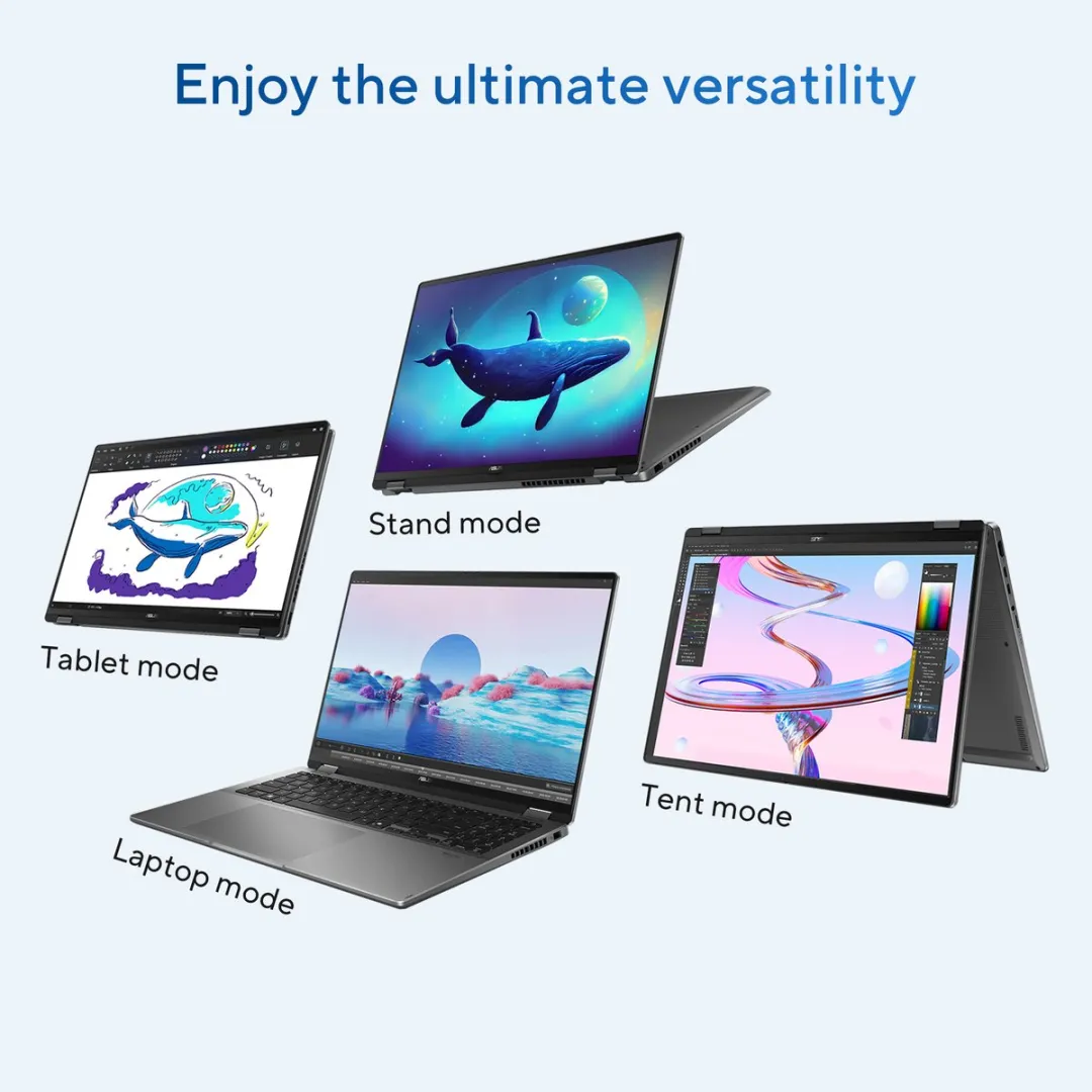 ASUS Vivobook 14 Flip TP3407SA-SG182W 2-in-1 Laptop - 14" - Core Ultra 7